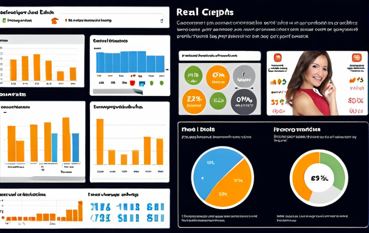 **Image Prompt for Real-Time Data Analysis**: 
   "An infographic showcasing real-time data analysis in retail. Display graphs and charts illustrating customer behavior patterns, with a shopping environment in the background. Include elements like personalized product recommendations and satisfied customers enjoying their shopping experience."