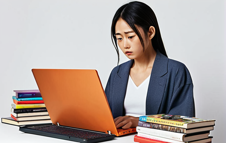 **

Prompt: Digital consumer protection, woman using laptop looking skeptical at an ad, AI influence, information overload, contrasted with a stack of trustworthy books, emphasis on digital literacy, tech-inspired color scheme, modern Japanese aesthetic.

**