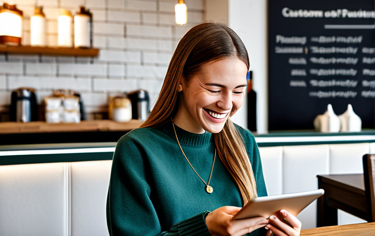 소비자중심 경영 사례와 디지털 혁신 전략 연구와 분석 - AI-Powered Customer Service**

"A friendly AI chatbot interface assisting a customer with a question...