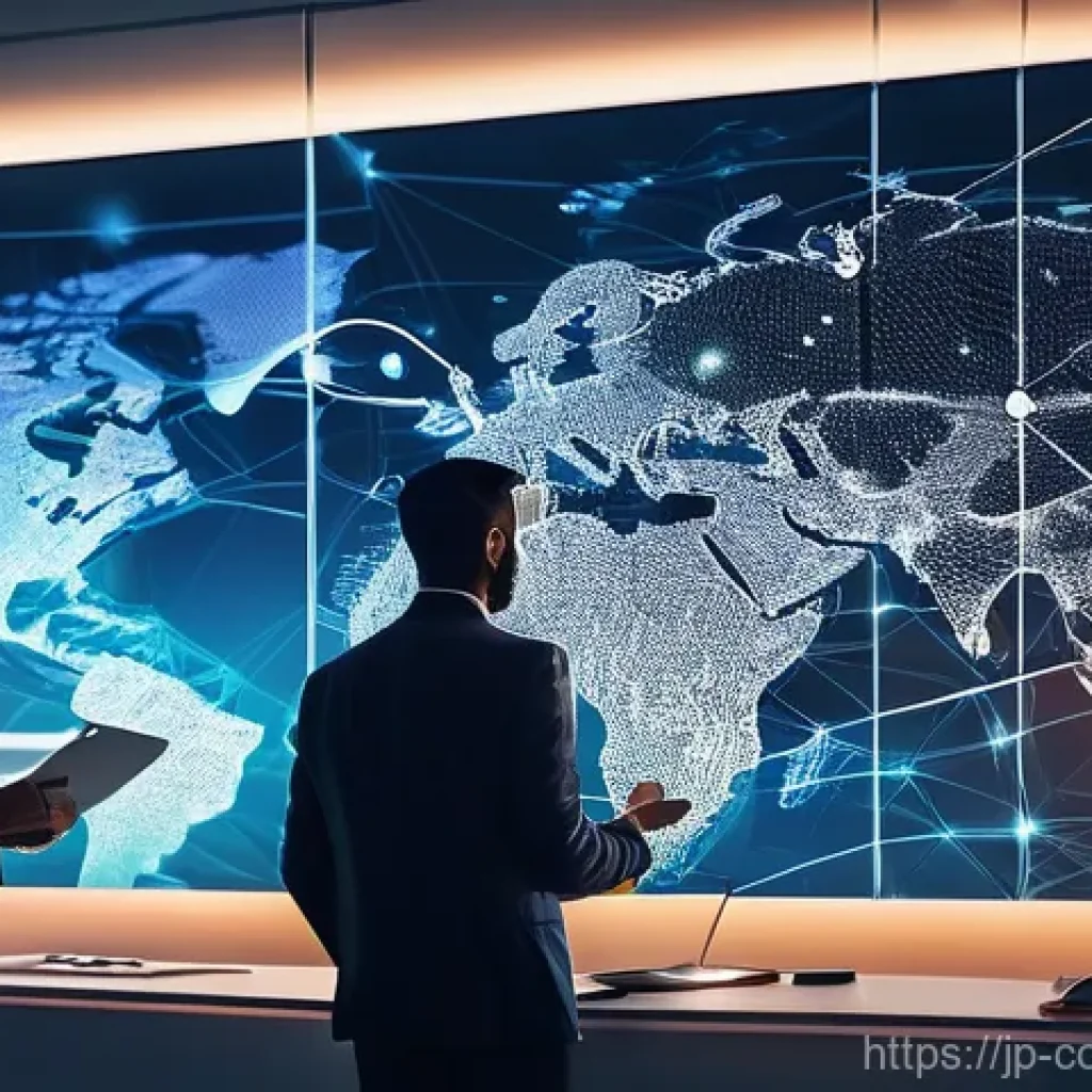 소비자 행동 데이터 관리 플랫폼 - **Image Prompt: "Customer Data as a Shining Treasure Map"**
    A futuristic, brightly lit office en...