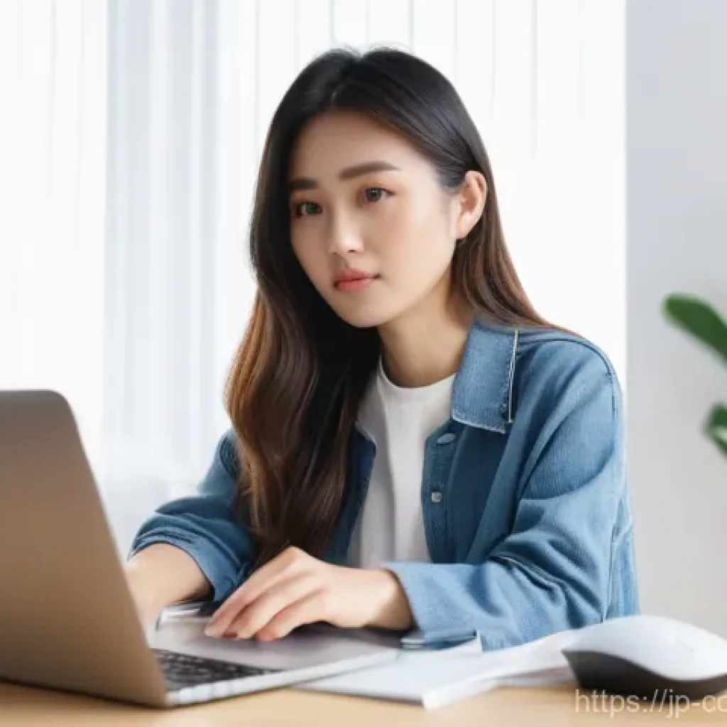 소비자 보호와 관련된 주요 연구 논문과 사례 연구와 분석 - **Prompt for Online Shopping Discrepancy:**
    A young Japanese woman (20s-30s) with a concerned ex...