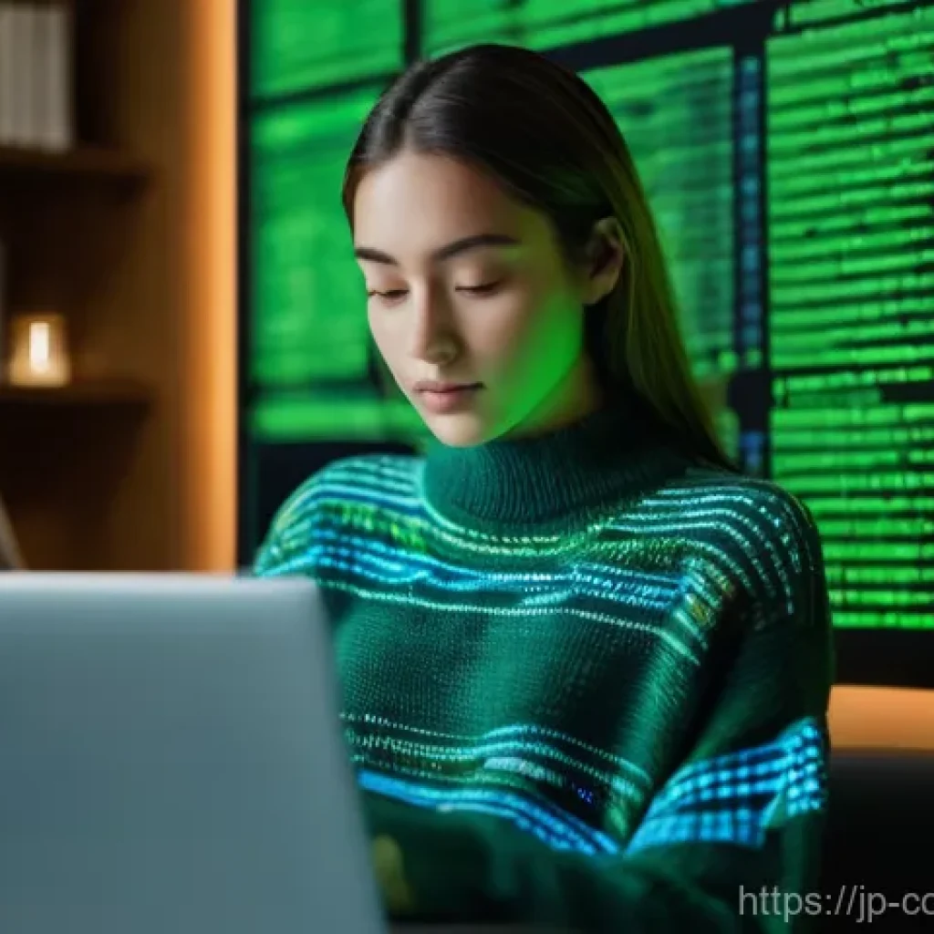 소비자 보호 관련 최신 연구와 글로벌 트렌드 연구와 분석 - **Prompt:** "A young woman (mid-20s) with a thoughtful expression, dressed in a comfortable yet styl...