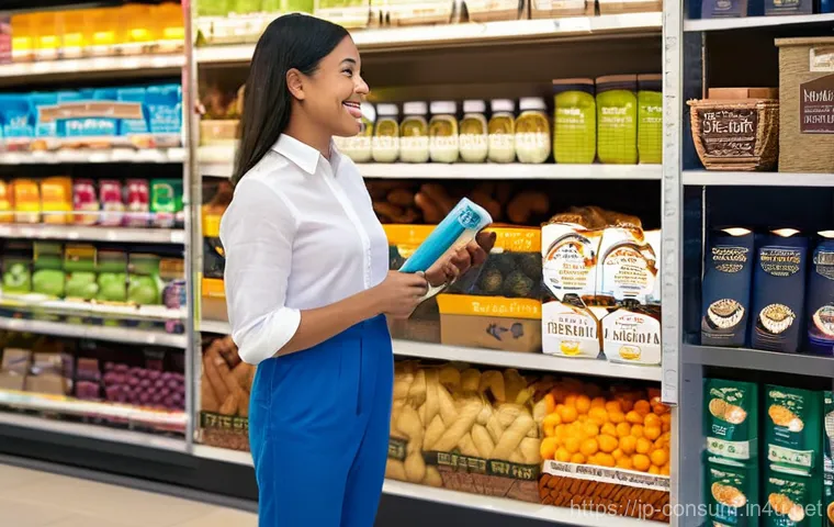 소비자 보호 관련 최신 연구와 글로벌 트렌드 연구와 분석 - **Prompt:** "A young woman (mid-20s) with a thoughtful expression, dressed in a comfortable yet styl...