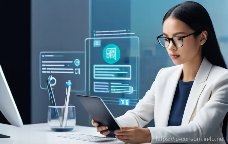 소비자 보호 관련 최신 연구와 글로벌 트렌드 연구와 분석 - **Prompt:** "A person (gender-neutral, early 30s) with a warm, discerning smile, wearing a casual ye...