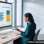 소비자 행동 데이터를 활용한 신제품 개발 사례 - **Prompt 1: Unveiling Consumer Desires Through Data**
    A highly detailed, wide shot of a bright, ...